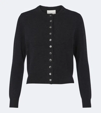 Isabel Marant Idesia Wool And Cashmere Cardigan In Black