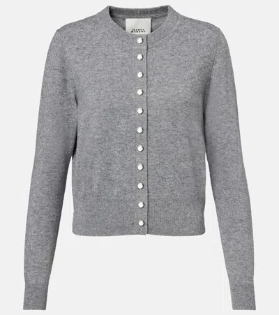 ISABEL MARANT IDESIA WOOL AND CASHMERE CARDIGAN