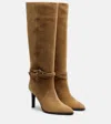 Isabel Marant Ieva 90 Suede Knee-high Boots In Brown
