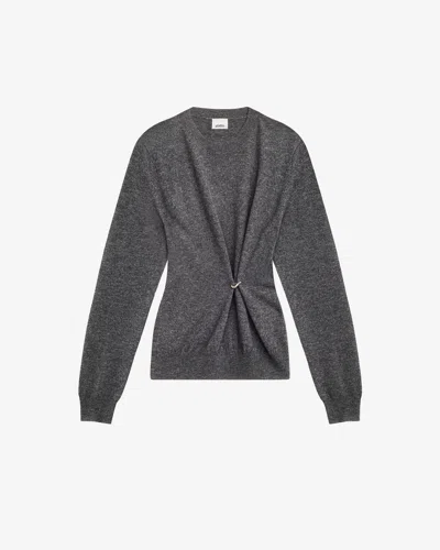 Isabel Marant Ilaria Sweater In Anthracite