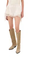 Isabel Marant Ildana Shorts Ecru In Neutral