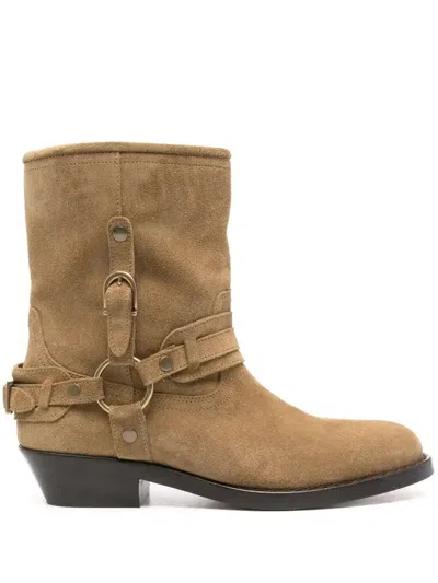 Isabel Marant Ildred Stiefel In Brown