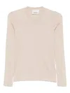 Isabel Marant Lightweight Knit Long Sleeve Pullover In Neutral