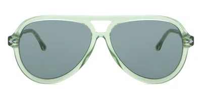 Isabel Marant Im 0006/s 1ed/qt Women's Sunglasses Green Size 59