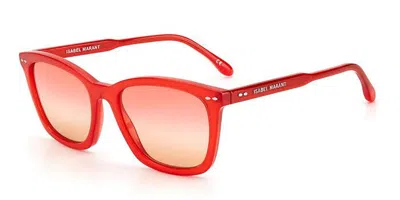 Isabel Marant Im 0010/s C9a/0x Occhiali Da Sole Rossi Per Donna In Red