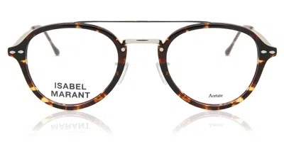 Isabel Marant Im 0015 45z Women's Glasses Tortoiseshell Size 49 - Free Lenses - Blue Light Block Available In Dark Tortoise