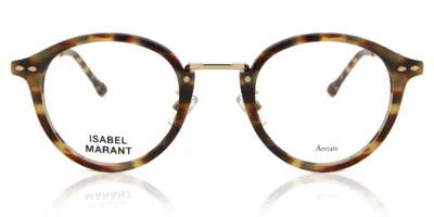 Isabel Marant Im 0033 2ik Women's Glasses Gold Size 47 - Free Lenses - Blue Light Block Available In Tortoise Gold