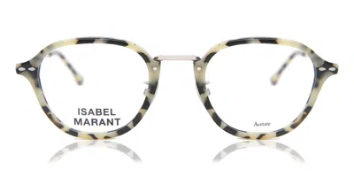 Isabel Marant Im 0034 45z Women's Glasses Tortoiseshell Size 49 - Free Lenses - Blue Light Block Available In Cream Tortoise