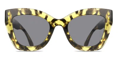 Isabel Marant Im 0050/g/s Asian Fit Scl/ir Women's Sunglasses Tortoiseshell Size 51 In Blue