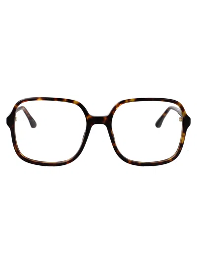 Isabel Marant Squared Optical Im 0063 Wr9 In Brown
