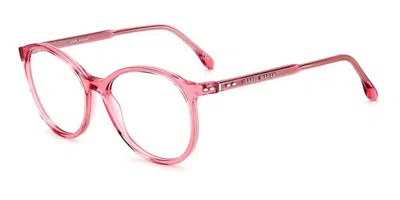 Isabel Marant Im 0086 35j Women's Glasses Pink Size 55 - Free Lenses - Blue Light Block Available In Transparent Pink