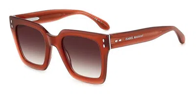 Isabel Marant Im 0104/s C9a/3x Women's Sunglasses Red Size 51 In Brown