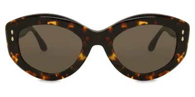 Isabel Marant Im 0105/g/s 086/70 Women's Sunglasses Tortoiseshell Size 52 In Black
