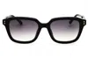 Isabel Marant Rectangle-frame Sunglasses In Black/dark Grey Sf