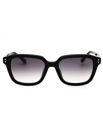 Isabel Marant Im 0109/g/s Sunglasses In Black/dark Grey Sf