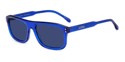 Isabel Marant Im 0110/s Pjp/ku Women's Sunglasses Blue Size 56