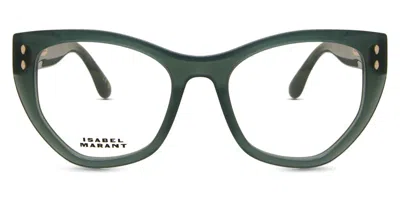 Isabel Marant Im 0129 1ed Women's Glasses Green Size 52 - Free Lenses - Blue Light Block Available In Gray