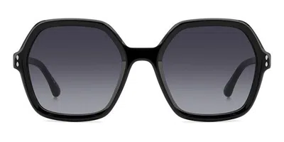 Isabel Marant Im 0152/s 807/9o Women's Sunglasses Black Size 55