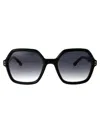 Isabel Marant Black Acetate Sunglasses In Black