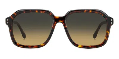 Isabel Marant Im 0153/g/s Asian Fit 086/pr Women's Sunglasses Tortoiseshell Size 56 In Brown