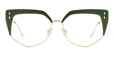 Isabel Marant Im 0161 Women's Glasses, Green, Size 55 In Black