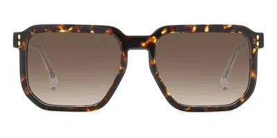 Isabel Marant Im 0165/s 086/ha Women's Sunglasses Tortoiseshell Size 55 In Brown