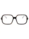 Isabel Marant Black Metal Glasses In Black