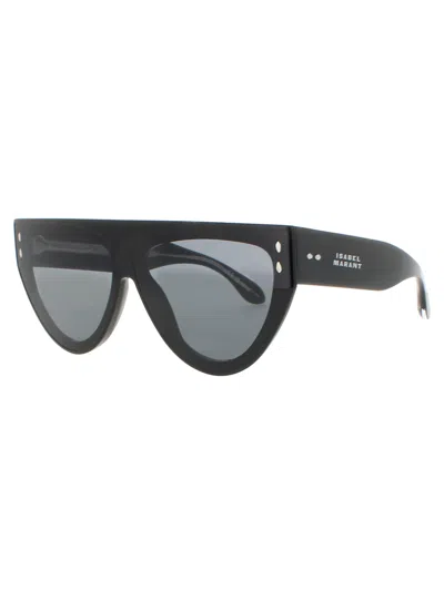 Isabel Marant Im 0171/g/s Acetate Sunglasses In 0807 - Black - Grey