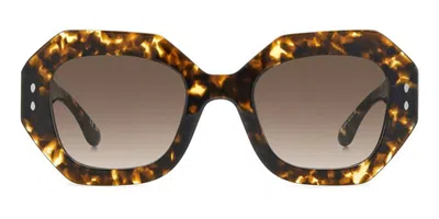 Isabel Marant Im 0173/s 086/ha Women's Sunglasses Tortoiseshell Size 52 In Purple