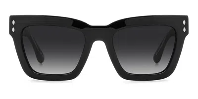 Isabel Marant Im 0210/s 807/9o Women's Sunglasses Black Size 53