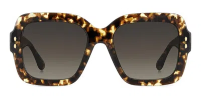Isabel Marant Im 0211/s 086/ha Women's Sunglasses Tortoiseshell Size 54 In Brown