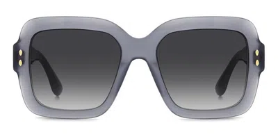 Isabel Marant Im 0211/s Kb7/9o Women's Sunglasses Grey Size 54 In Gray