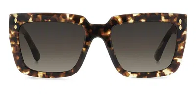 Isabel Marant Im 0213/s 086/ha Women's Sunglasses Tortoiseshell Size 55 In Brown