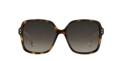 Isabel Marant Im 0215/s 086/ha Women's Sunglasses Tortoiseshell Size 58 In Brown
