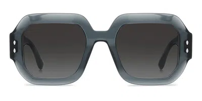 Isabel Marant Im 0224/s Zi9/9o Occhiali Da Sole Blu Per Donna In Blue