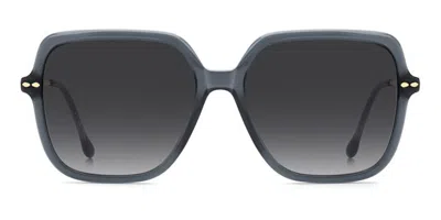 Isabel Marant Im 0229/s 5f6/9o Women's Sunglasses Blue Size 57 In Multi