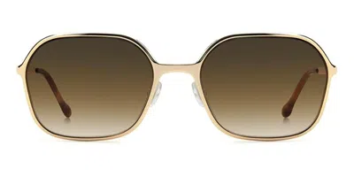 Isabel Marant Im 0245/s 01q/n4 Occhiali Da Sole Oro Per Donna In Neutral