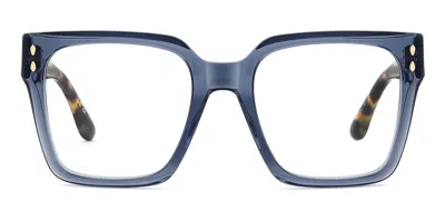 Isabel Marant Im 0270 Jbw Occhiali Da Vista Blu Per Donna (solo Montatura) In Transparent Blue,tortoise