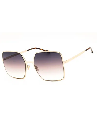 Isabel Marant Im 12/s Sunglasses In 001q Pr - Gold Brown/greybrown Ds
