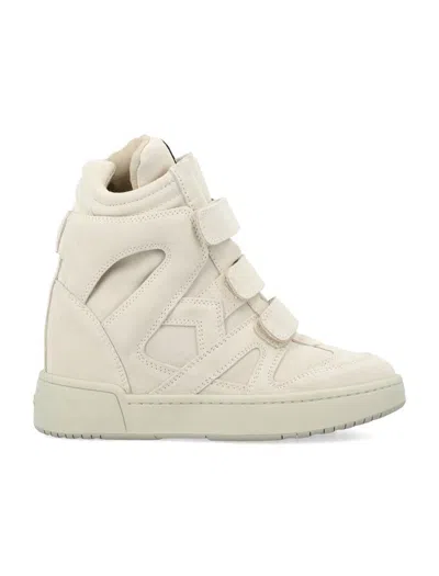 Isabel Marant Im3 Hidden-wedge Sneakers In White