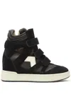 ISABEL MARANT IM3 HIGH-TOP SNEAKERS