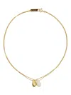 Isabel Marant Imala Drop Necklace In Gold