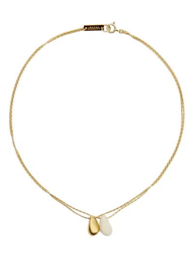 Isabel Marant Imala Drop Necklace In Gold