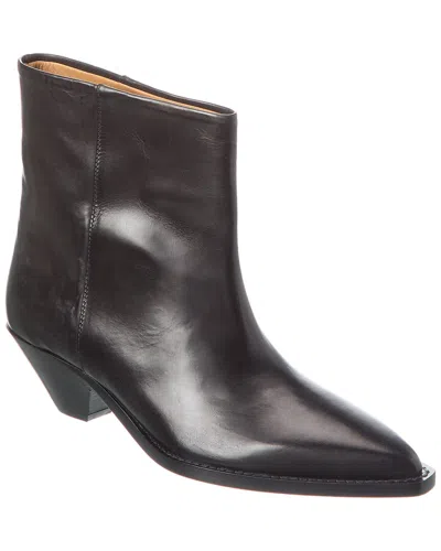Isabel Marant Imori Leather Boot In Black