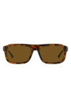 Isabel Marant Rectangle Sunglasses, 56mm In Havana