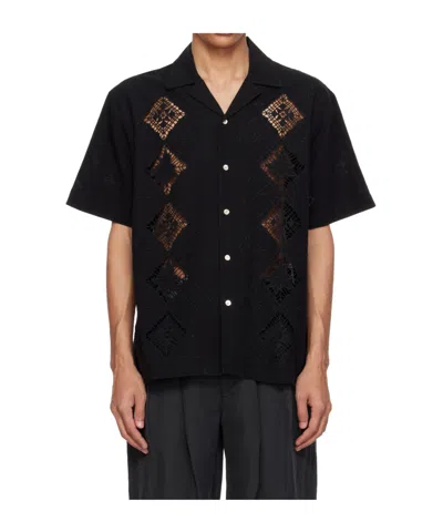 Isabel Marant Indy Short-sleeved Shirt In Black