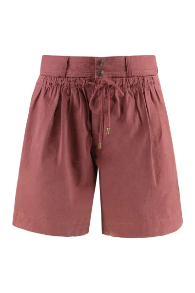 ISABEL MARANT INGRID COTTON SHORTS