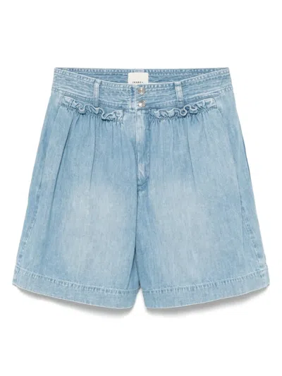 Isabel Marant Ingrid Shorts In Blue