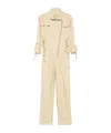 Isabel Marant Beige Cotton Irianna Jumpsuit In Ecru