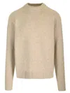 Isabel Marant Iron Crew Neck Sweater In Beige
